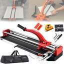 タイルカッター タイル切断機 手動タイル切断機 30cm/40cm/60cm/80cm ボールベアリング磁器セラミックブレードプロフェッショナル手動切断機 タイル切断工具 精密切断磁器セラミック床タイル用 30cm