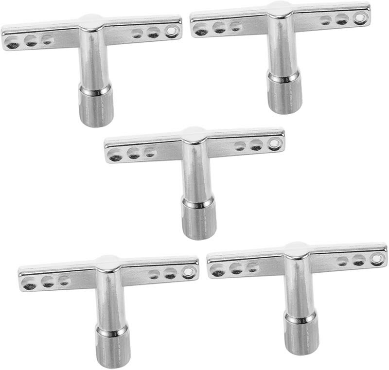 ▲パーカッション ドラム キー - ドラム アクセサリを素早く交換または取り外しするために使用でき、エネルギーと時間を節約できます。ドラム キー チューナー。 ▲楽器のドラムキー - バリのない滑らかな表面で、手を傷つけず、 して使用できる、ドラムキーツールです。 ▲ドラムチューニングキー - これらのユニバーサルドラムキーは、より人間味があり、保持して操作するのに便利なドラムチューニングツールです。 ▲パーカッションドラム用のドラムキー - 耐久性のある素材で製造されており、実用的で丈夫で長期間の使用に適したドラムチューニングツールです。 ▲ドラムアクセサリー - ドラムを常に微調整するために不可欠なドラムアクセサリー、ドラムレンチツール。