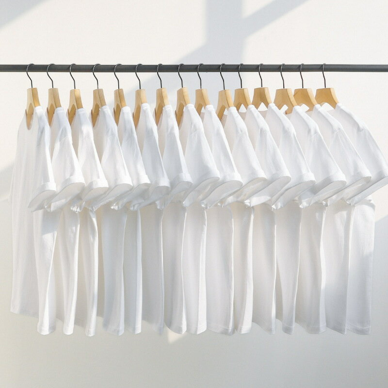 乐天商城 - 【1点680円！】白Tシャツ ベーシッククルーネックTシャツ Tシャツ カットソー 半袖 無地 レディース キッズ 大きいサイズ 大きめ 綿100％ コットン 厚手 半袖tシャツ ゆったり 白t 作業着 ホワイト シンプル 3点セット
