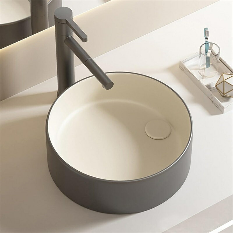 洗面ボウル 洗面シンク 手洗い鉢 洗面器 陶器 手洗器 陶器洗面 小さい鉢 手洗鉢 洗面鉢 手洗い器 洗面台 陶器製 手洗いボウル 混合水栓セット付き 蛇口とポップアップ排水コンボ 和風 洋風 矩形 B