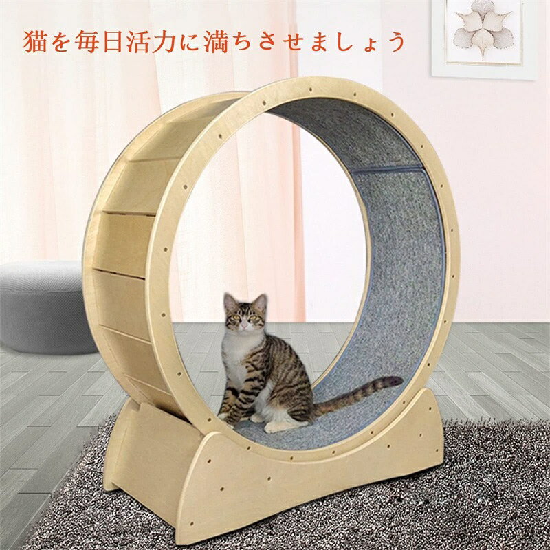 猫 ランニングホイール キャッホイール キャットランニングホイール 低騒音 大型 ...
