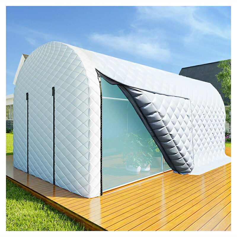 温室 ビニールハウス 大型 家庭用 ビニール 【厚手の布団】 ガーデンハウス 車 自転車 サイクル フラワ..