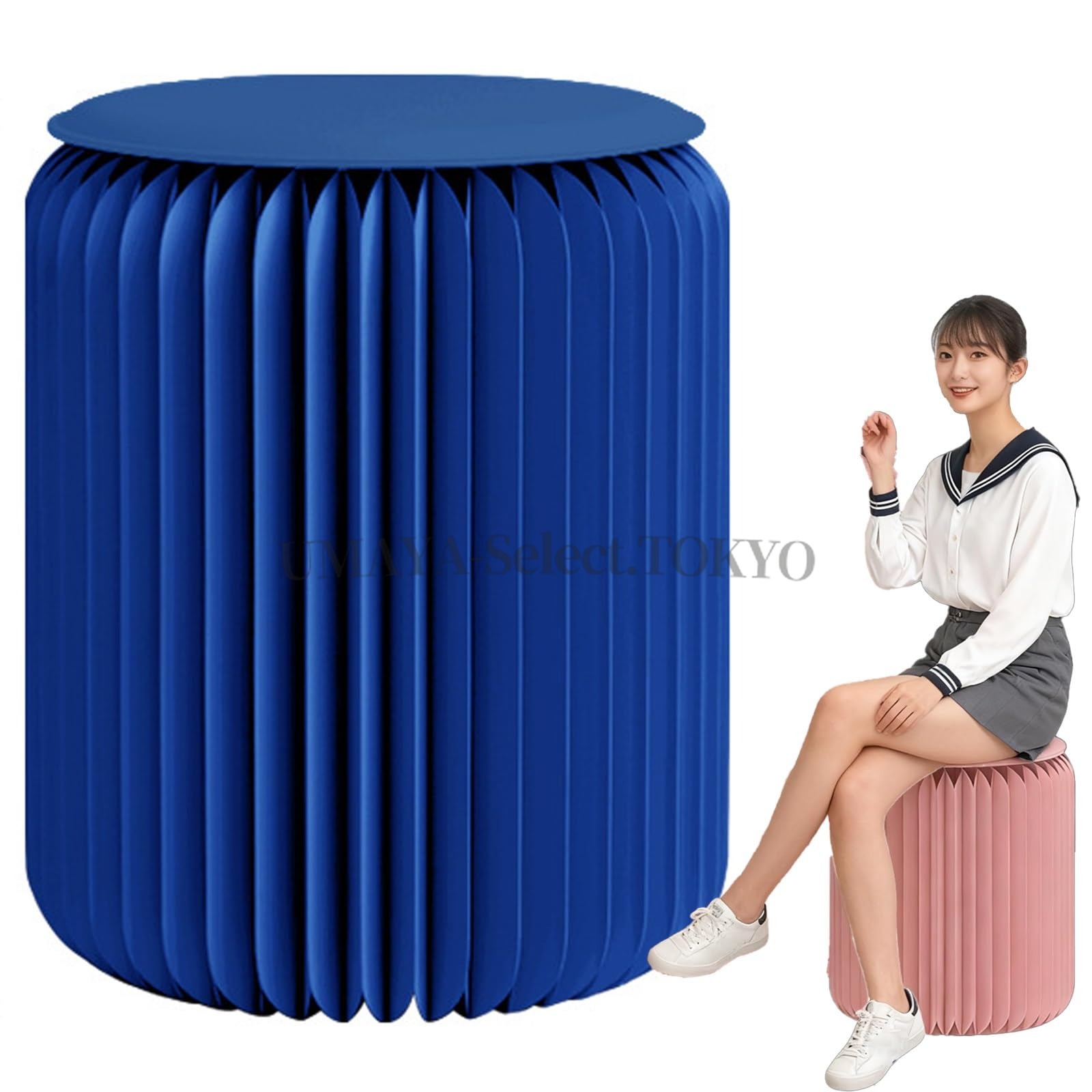 【商品名】紙製 スツール 折りたたみ 丸型 家具 ペーパースツール PUクッション付き 北欧風 おしゃれ 椅子 耐荷重300kg 軽量 コンパクト収納 ポータブル 室内 オフィス リビングルーム 玄関 書斎【価格】8327円【商品説明】【優れた耐久性と安定性】紙製 スツール 最大耐荷重300kgを誇る高強度設計で、大人でも安心してご使用いただけます。ハニカム構造により体重を均等に分散し、座った際のぐらつきや不安定さを感じさせません。軽量ながら高い安定性を実現し、来客用や日常使いにも最適な設計です。【サステナブルな素材で安心】折りたたみ ペーパースツール モダンで洗練された家具 - リサイクル可能な高品質クラフト紙を採用したエコ素材。蜂の巣状のハニカム構造が衝撃を吸収し、安定性と耐久性も兼ね備えており。環境配慮と実用性を両立したエコ志向のアイテムとして暮らしにフィットします。【PUクッション付きで快適な座り心地】丸型 椅子 紙 折りたたみ 座面にはPUクッションを採用しており、クッション性と清潔感の両方を兼ね備えています。長時間の使用でも疲れにくく、玄関での靴の脱ぎ履きや、書斎での休憩用スツールとしても快適です。【組み立て簡単＆持ち運び便利】紙製 スツール 折りたたみ 丸型 折りたたむだけでサッと設置できるハニカム構造を採用。工具不要で誰でも簡単にセットアップでき、使わない時はわずか数秒で折りたたみができ、省スペースで【商品名】紙製 スツール 折りたたみ 丸型 家具 ペーパースツール PUクッション付き 北欧風 おしゃれ 椅子 耐荷重300kg 軽量 コンパクト収納 ポータブル 室内 オフィス リビングルーム 玄関 書斎【価格】8327円【商品説明】【優れた耐久性と安定性】紙製 スツール 最大耐荷重300kgを誇る高強度設計で、大人でも安心してご使用いただけます。ハニカム構造により体重を均等に分散し、座った際のぐらつきや不安定さを感じさせません。軽量ながら高い安定性を実現し、来客用や日常使いにも最適な設計です。【サステナブルな素材で安心】折りたたみ ペーパースツール モダンで洗練された家具 - リサイクル可能な高品質クラフト紙を採用したエコ素材。蜂の巣状のハニカム構造が衝撃を吸収し、安定性と耐久性も兼ね備えており。環境配慮と実用性を両立したエコ志向のアイテムとして暮らしにフィットします。【PUクッション付きで快適な座り心地】丸型 椅子 紙 折りたたみ 座面にはPUクッションを採用しており、クッション性と清潔感の両方を兼ね備えています。長時間の使用でも疲れにくく、玄関での靴の脱ぎ履きや、書斎での休憩用スツールとしても快適です。【組み立て簡単＆持ち運び便利】紙製 スツール 折りたたみ 丸型 折りたたむだけでサッと設置できるハニカム構造を採用。工具不要で誰でも簡単にセットアップでき、使わない時はわずか数秒で折りたたみができ、省スペースで