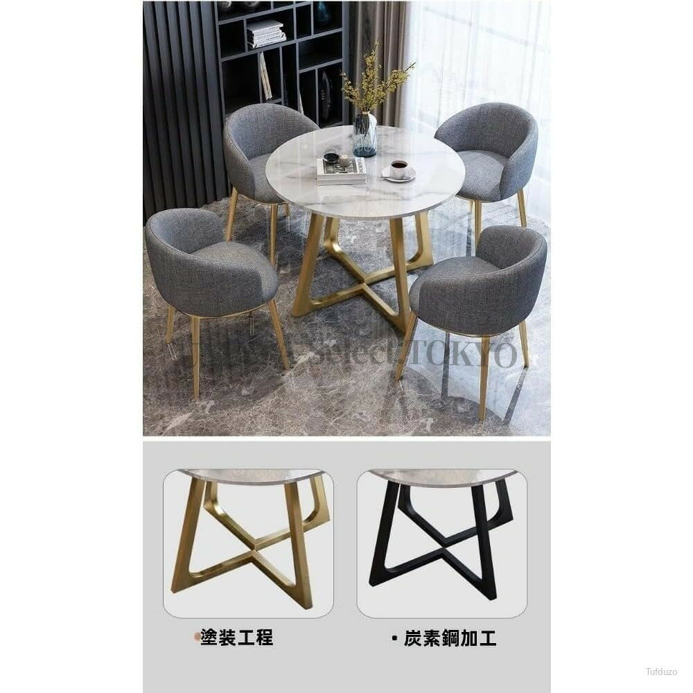 【商品名】会客 接待用 コンパクト 収納可能 机と椅子セット 折りたたみ 打ち合わせテーブル 省スペース おしゃれ シンプル 事務所 会議室 商談 ホームオフィス 4人掛け (80径の円卓と椅子4脚です)【価格】84792円【商品説明】収納性と機能性を兼ね備えたオフィス用セット，折りたたみ式のデザインでスペースを節約しながら、打ち合わせや接待に必要な安定性を確保した?椅セットです高級感ある素材とデザイン，焼き付け塗装と高炭素鋼製脚：丈夫でモダンな印象を出す仕上がりです， 選択された PU 皮革張り：柔らかい触感と耐久性を兼ね備えた高級感ある素材です， 高密度 E0 級密度板：大理石模様のラミネート仕上げで豪華さを演出しながら、低環境負荷です長時間使用にも快適な人体工学設計，座面と背もたれに高密度スポンジを使用し、腰と脊椎を自然な曲線に保ち、長時間の会議や談話にも疲れにくいです&nbsp;多様なシーンで活躍する万能家具，オフィスの会議室、カフェの接待エリア、家庭のリビングルームなど、様々な場所で使い分けが可能ですシンプルで洗練されたデザイン，モダンなデザインがオフィスのイメージアップに貢献し、カジュアルな雰囲気を演出することも可能です80径の円卓と椅子4脚です[品質保証]：アイテムを受信したときに、あなたがどんな製品に問題がある場合は、私達に連絡することを躊躇しないでください、私たちは24時間以内に解決策を返信し、あな【商品名】会客 接待用 コンパクト 収納可能 机と椅子セット 折りたたみ 打ち合わせテーブル 省スペース おしゃれ シンプル 事務所 会議室 商談 ホームオフィス 4人掛け (80径の円卓と椅子4脚です)【価格】84792円【商品説明】収納性と機能性を兼ね備えたオフィス用セット，折りたたみ式のデザインでスペースを節約しながら、打ち合わせや接待に必要な安定性を確保した?椅セットです高級感ある素材とデザイン，焼き付け塗装と高炭素鋼製脚：丈夫でモダンな印象を出す仕上がりです， 選択された PU 皮革張り：柔らかい触感と耐久性を兼ね備えた高級感ある素材です， 高密度 E0 級密度板：大理石模様のラミネート仕上げで豪華さを演出しながら、低環境負荷です長時間使用にも快適な人体工学設計，座面と背もたれに高密度スポンジを使用し、腰と脊椎を自然な曲線に保ち、長時間の会議や談話にも疲れにくいです&nbsp;多様なシーンで活躍する万能家具，オフィスの会議室、カフェの接待エリア、家庭のリビングルームなど、様々な場所で使い分けが可能ですシンプルで洗練されたデザイン，モダンなデザインがオフィスのイメージアップに貢献し、カジュアルな雰囲気を演出することも可能です80径の円卓と椅子4脚です[品質保証]：アイテムを受信したときに、あなたがどんな製品に問題がある場合は、私達に連絡することを躊躇しないでください、私たちは24時間以内に解決策を返信し、あな