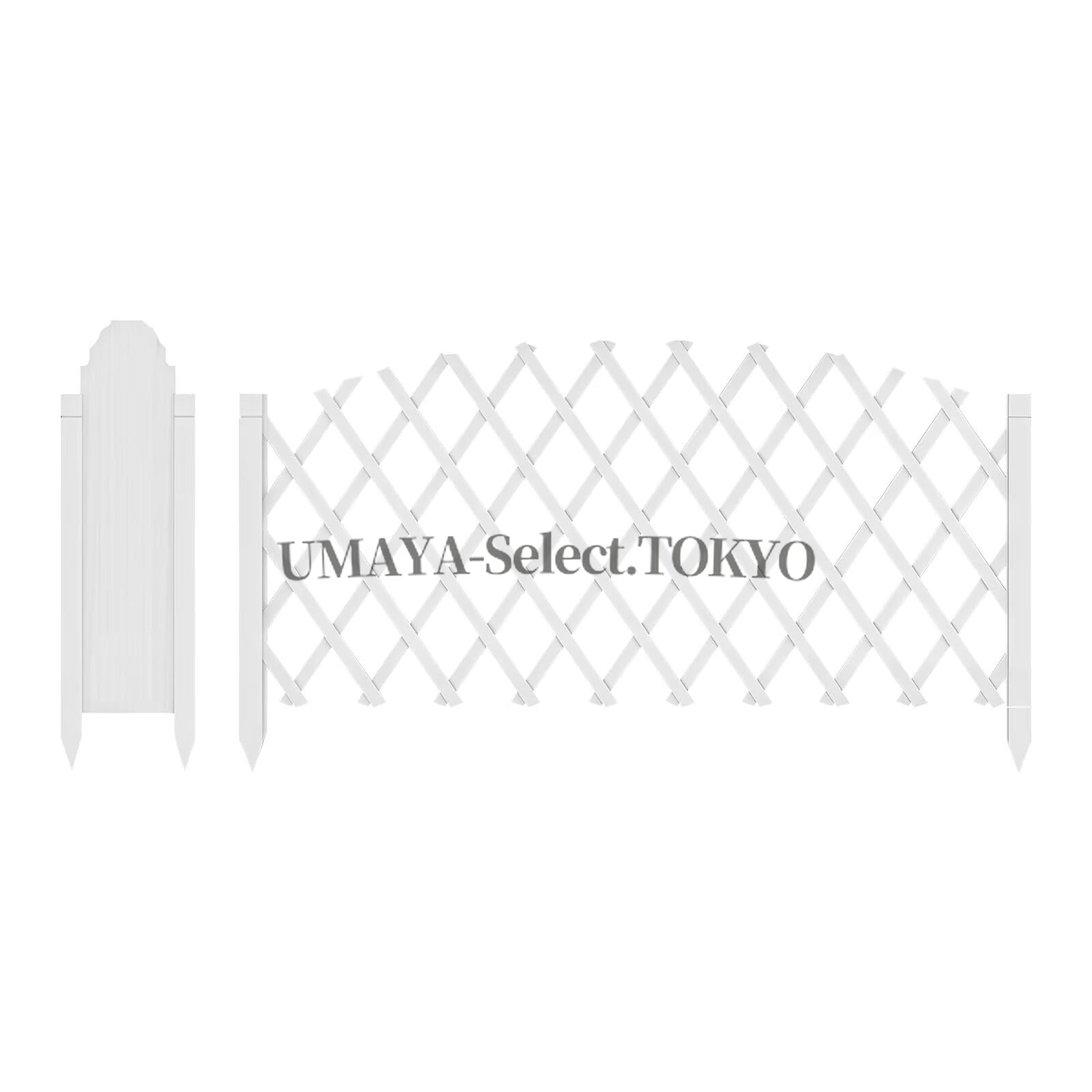 Flower Stand - 伸縮折りたたみ式 木製ガーデンフェンス アコーディオンタイプ スプライス可能 和風庭園 ペット用 自立式 98cm 柵 門扉 省スペース プロ仕様 高耐久 ブラウン 家庭用 屋外対応 目隠し 簡単設置