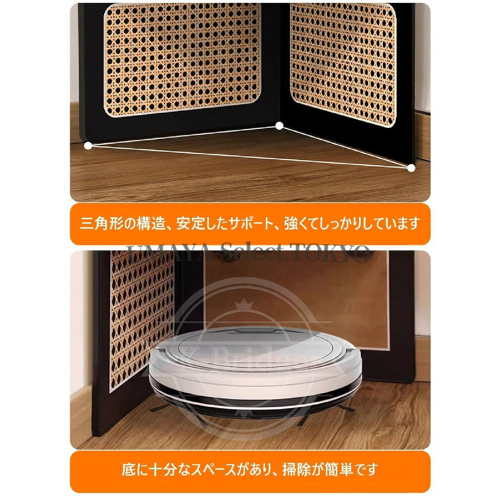 コーナーラック 本棚 オープンラック 木製 大...の紹介画像3