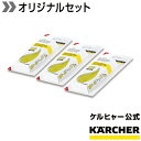 【送料無料】 窓用バキュームクリーナー専用洗浄剤 3箱セット（ケルヒャー KARCHER 家庭用 バキューム クリーナー 窓用 掃除機 結露 スクイジー 窓用クリーナー 掃除 そうじ機 WV50 WV1)