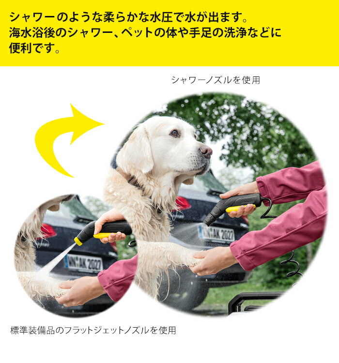 シャワーノズル 品番：2.643-875.0( KARCHER ケルヒャー 家庭用 マルチクリーナー アクセサリー 部品 パーツ OC 3 用 2643-8750 2.643-875.0)