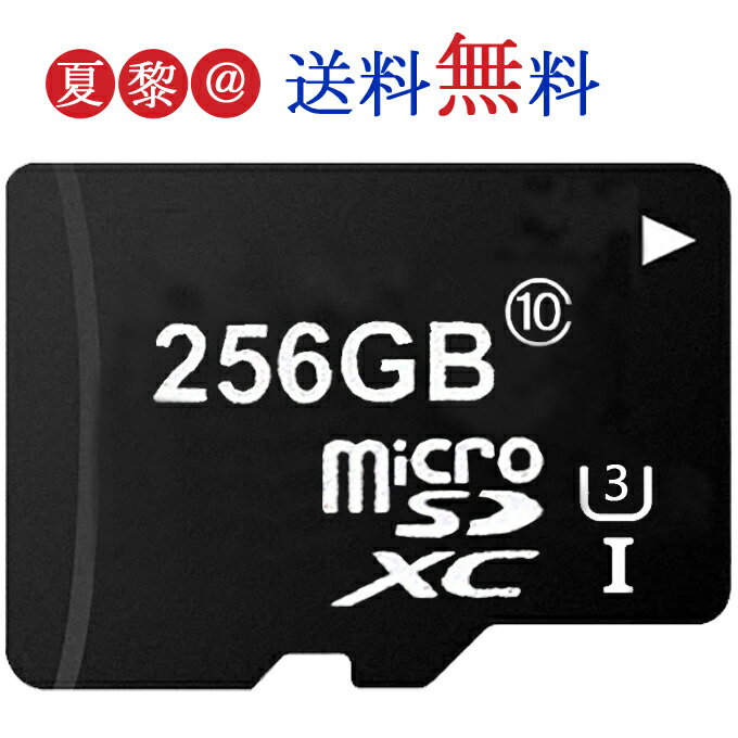 256GB class10 U3 UHS-I }CNsdJ[h microsdJ[h 