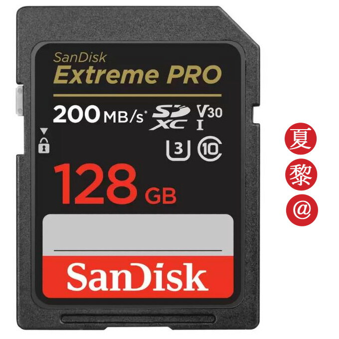 Si|Cg10{I}\聜128GB SDXCJ[h SDJ[h SanDisk TfBXN Extreme Pro UHS-I U3 V30 R:200MB/s W:90MB/s SDSDXXD-128G COe[