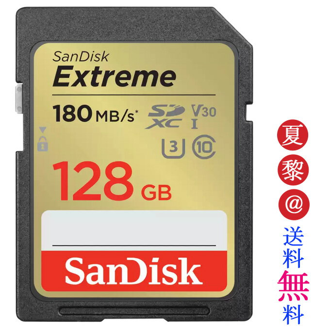 SDカード 128GB SDXCカード SanDisk サン