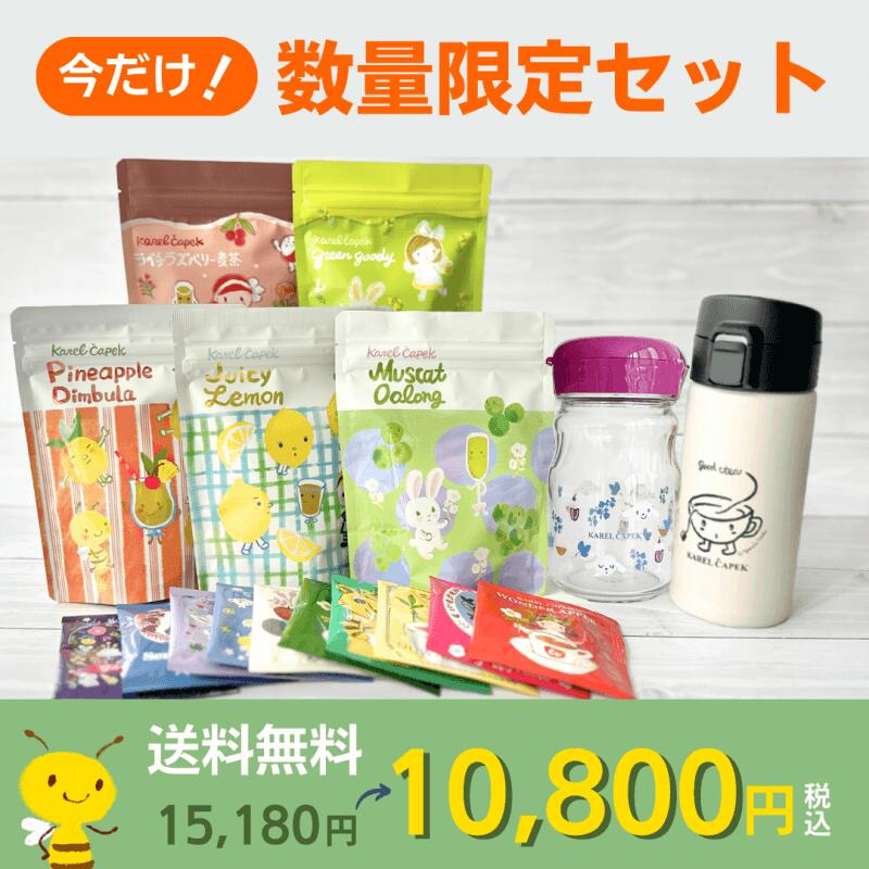 ★28%OFF 数量限定★ 水出し第2弾お楽しみセット │紅茶 アイスティー ポット用ティーバッグ │新発売 夏 簡単 ティーバッグ スタンドパック 個包装 かわいい レモン パイナップル アールグレイ ウーロン茶 チャイ │ 紅茶専門店 カレルチャペック紅茶店