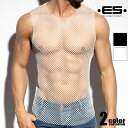 EScollection/イーエス・コレクション BEACHY NET TANK TOP 網メッシュ タンクトップ 袖なし ノースリーブ スリーブレス メンズ ...