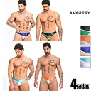 メンズビキニ AMORESY/アモレシー オーディン スイミングブリーフ 光沢ビキニ ピッチリ 水着系生地 ファッション メンズ スポーツ ジム 水着