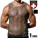 AndrewChristian/Ah[NX` SPARKLE NET TANK @ԃbV ^Ngbv Y j o^C2024 v[g