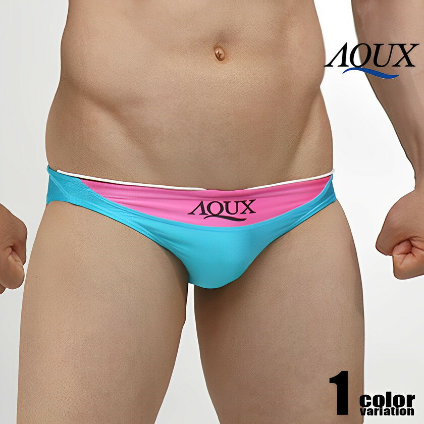 AQUX/アックス Layered Speedos Light Blue スイムウェア ビキニブリーフ型 メンズ水着 海水パンツ 海パン 男性水着 ビーチウェア AQUX 競パン aqux