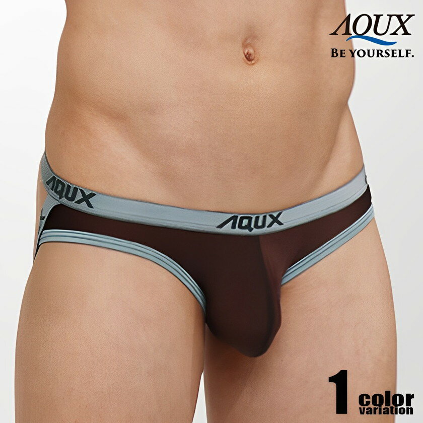 AQUX/アックス Arrival Jocks "Brown" ジョックストラップ 男性下着 メンズ パンツ セクシー ビキニ AQUX ブリーフ aqux