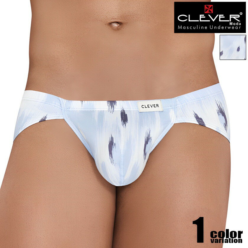 メンズビキニ ブリーフ CLEVER/クレバー HALO LATIN BRIEF ローライズ フルバック 立体縫製 ビキニブリ..