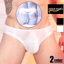 ビキニ メンズ DEEP NOVA/ディープノバ サテン調 光沢 Oバック ビキニパンツ 男性下着 メンズ ツルツル スベスベ 透け感|詳細画像