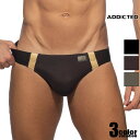 メンズビキニ ブリーフ ADDICTED/アディクティッド GOLDEN SNAKE SWIM BRIEF スイムビキニ 海水パンツ 海パン 水着 スイムウェア 男性水着 メンズ Pack-Up