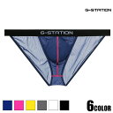 【G-Station/ジーステーション】プレミアムチャイナ PERFECT SEE-THROUGH BIKINI ハイカットレッグ ビキニ 透け フルバック シースルー メンズ 男性下着 パンツ スベスベ 1