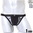 GreggHomme/グレッグ・オム WILDCARD THONG 虎イラスト タイガー プリント 花 リアル Tバック 男性下着 メンズ パンツ セクシー