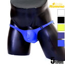 メンズビキニ 【La-PommeHomme/ラポーム・オム】メンズ スーパーWET生地 上向きポーチ フルバックビキニ 622030 日本製 セクシー ビキニ ...