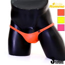 メンズTバック【La-PommeHomme/ラポーム・オム】箔加工 ハイレグ Tバック 700005 アンダーウェア パンツ セクシー 男性下着 メンズ ハイカ...