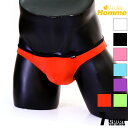 メンズTバック【La-PommeHomme/ラポーム・オム】ウエスト黒ゴム 凸フロント 立体縫製 Tバック 下着 メンズ アンダーウェア パンツ セクシー ハー...