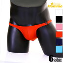 メンズビキニ 【La-PommeHomme/ラポーム・オム】 MFS生地 フルシーム ハーフバックビキニ メンズ 男性用ビキニ アンダーウェア パンツ