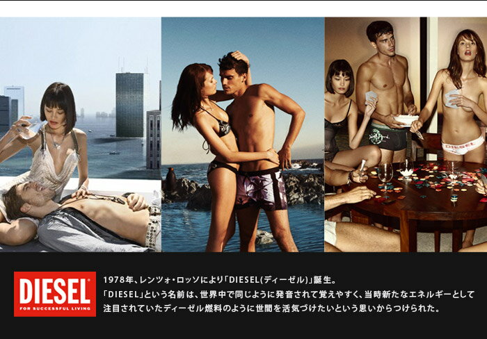 ã€å…¨å“ãƒã‚¤ãƒ³ãƒˆ10å€ã€ã‚¨ãƒ³ãƒˆãƒªãƒ¼ã§20å€ã€‘DieselMen'sAlohaSquareCutBathingSuitBrief