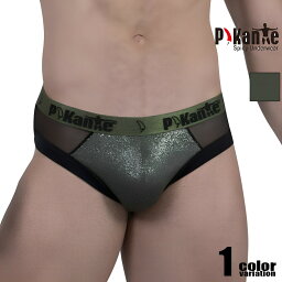 Pikante/ピカンテ Private Jockstrap ラメ 光沢 シースルー 透け Yバック　ジョックストラップ　男性下着　メンズ　パンツ　セクシー