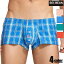 SEOBEAN/セビン ショートトランクス　立体縫製 CHECKERED FIT TRUNKS 230506 チェック柄　コットン100% 男性下着　メンズ　パンツ