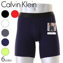 Calvin Klein (カルバンクライン) EDGE MICRO BOXER BRIEF　エッジマイクロ ローライズ　ロングボクサーパンツ ベーシック スタンダード ストレッチ シンプル ローライズ CK ブランド メンズ下着 メンズ インナー 男性下着 パンツ ギフトに最適！ 【楽ギフ_包装】