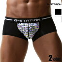 G-Station(ジーステーション) カラフルアート ボクサーパンツ タグレス 男性下着 ローライズ ボクサー