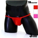 メンズビキニ TMコレクション 水着調 サイドストリング セクシー ハーフバック 光沢 WET 下着 パンツ アンダーウェア TM Collection