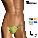 Lサイズ メンズTバック TMコレクション Soft woolly lace ダブルループ TB Lsize メンズ Tバック 下着 パンツ アンダーウェア T...