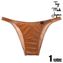 ユニセックス TopModeJapan/トップモードジャパン とろあめ ワイドノーシーム ハーフバック 下着 男性下着 メンズ パンツ セクシー