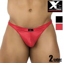 メンズTバック Xtremen/エクストリーメン Microfiber Thongs Color Cherry Tバック 立体縫製 男性下着 メンズ パンツ セ...