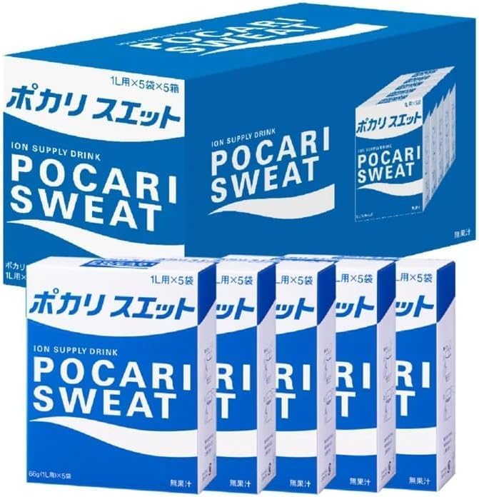 Karimero Box楽天市場店の大塚製薬 ポカリスエット パウダー 1L用 66g 粉末 スポーツドリンク 水分補給 電解質 イオン飲料 まとめ買い｜アングル3