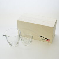 てびねり片口&冷酒グラス木箱入り