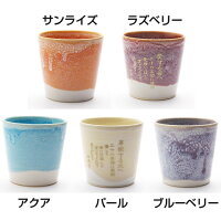 【名入れギフト】【還暦祝いや記念日などに】信楽焼(しがらきやき)綾カップ(縦書き)