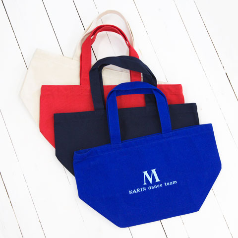 名入れ バック ランチバック キャンパスバック 刺繍【名入れギフト・名入れプレゼント・誕生日・オリジナルバック】刺繍で名入れ キャンパスランチバック 全4色 3