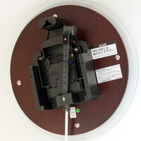 名入れ振り子電波時計ウッディー