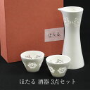 ほたる 酒器 3点セット 箱入り ぐい呑み ぐい飲み おちょこ 猪口 日本酒 冷酒 熱燗 コップ カップ 酒器 かわいい おしゃれ おちょこ ギフト お父さん ...