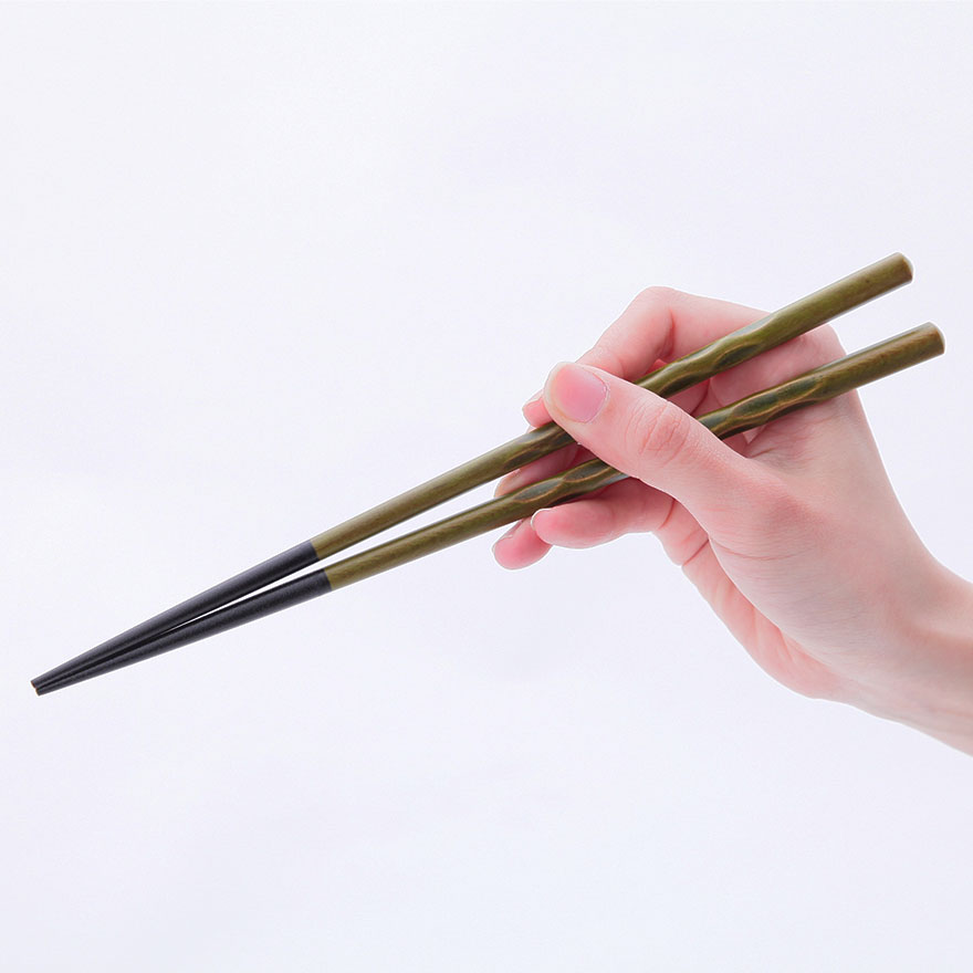 若狭塗 染分箸 5膳セット（福井）