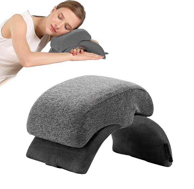 昼寝枕 学校のオフィスの仮眠のためにメモリ綿綿カバーを掃除して デスク 机枕 枕 ...