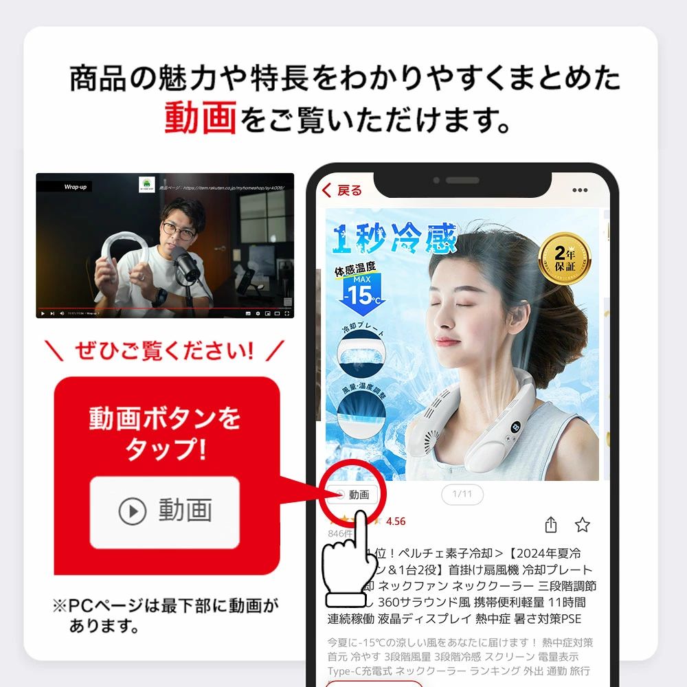 携帯便利軽量 熱中症 PSE認証済 瞬間冷却 冷却プレート 360サラウンド風 ネックク...