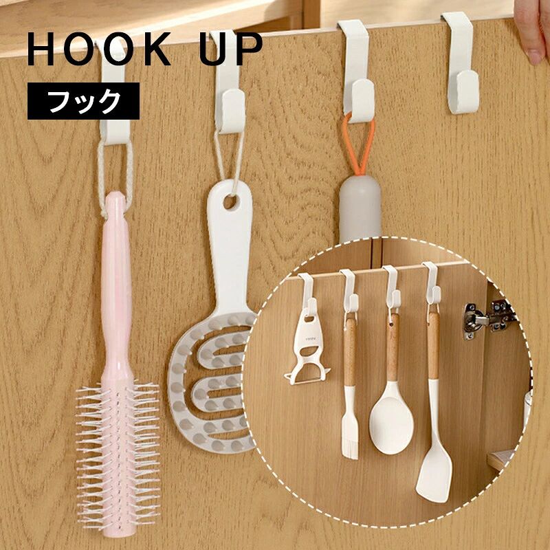 商品情報注意事項※モニターの発色の具合によって実際のものと色が異なる場合があります。※製造時期によりデザインや仕様に若干の変更がある場合がございます。予めご了承ください。ドアハンガー ドアフック ドア掛け収納 吊り下げ収納 取付け簡単 工具不要 省スペース おしゃれ カバン掛け 帽子掛け 洋服掛け 傘掛け 多機能収納フック 収納用品 ドアハンガー ドアフック 5