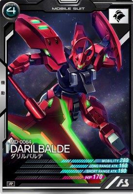 機動戦士ガンダム アーセナルベース AB04-062 ダリルバルデ R 【SEASON:04】